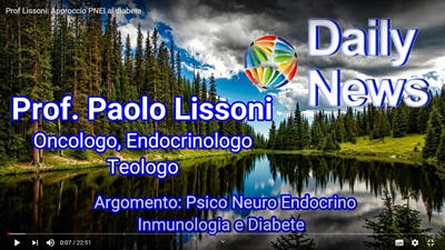 Prof Lissoni:  Approccio PNEI Al Diabete